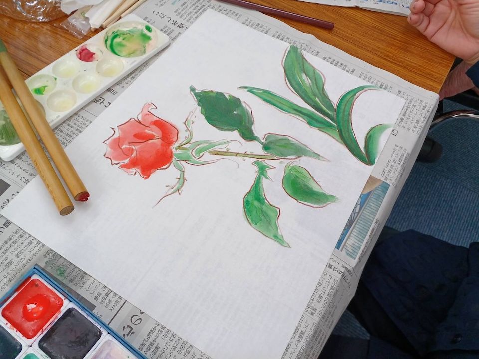 knk_post_絵手紙教室（初夏の薔薇編）_01